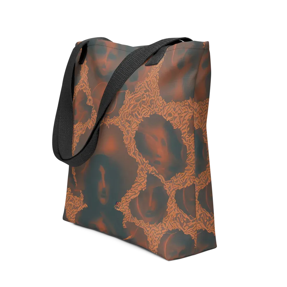 Chimeric Visage on Tote Bag — Front