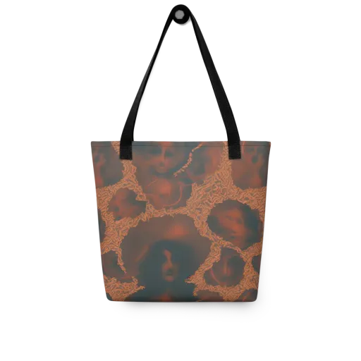 Chimeric Visage on a Tote Bag