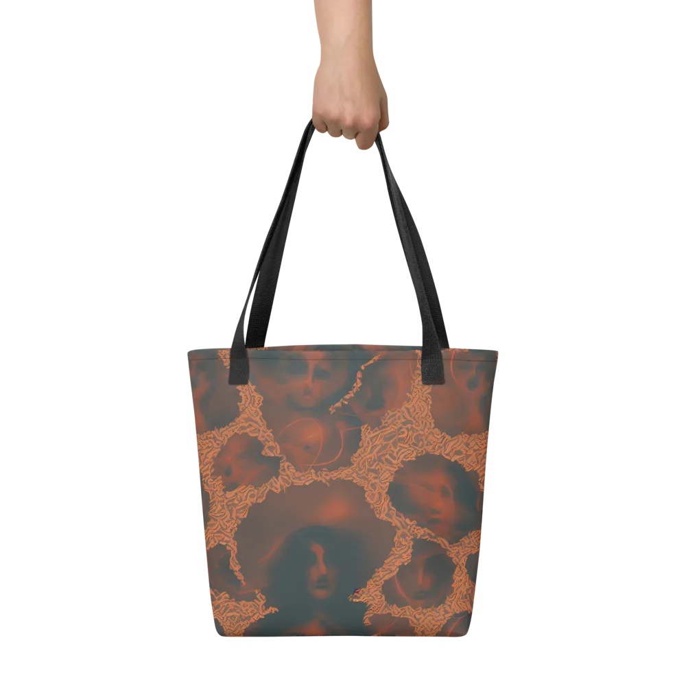 Chimeric Visage on Tote Bag — Front