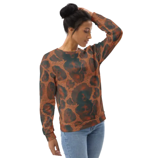 Chimeric Visage on a Sweatshirt