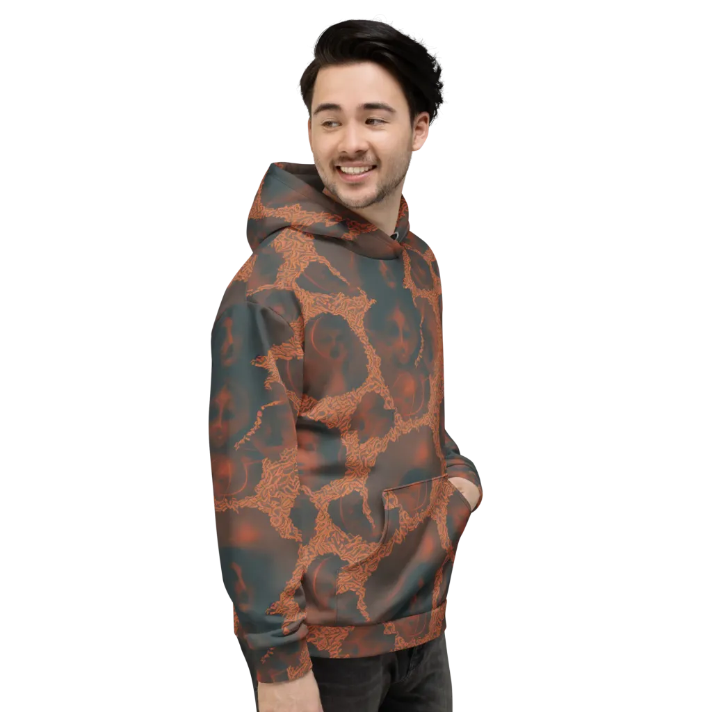 Chimeric Visage on Hoodie — Right