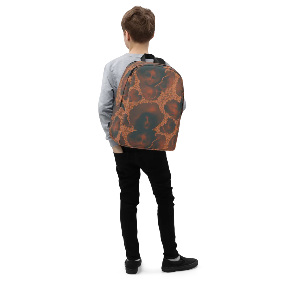 Chimeric Visage on Minimalist Backpack — Right Front