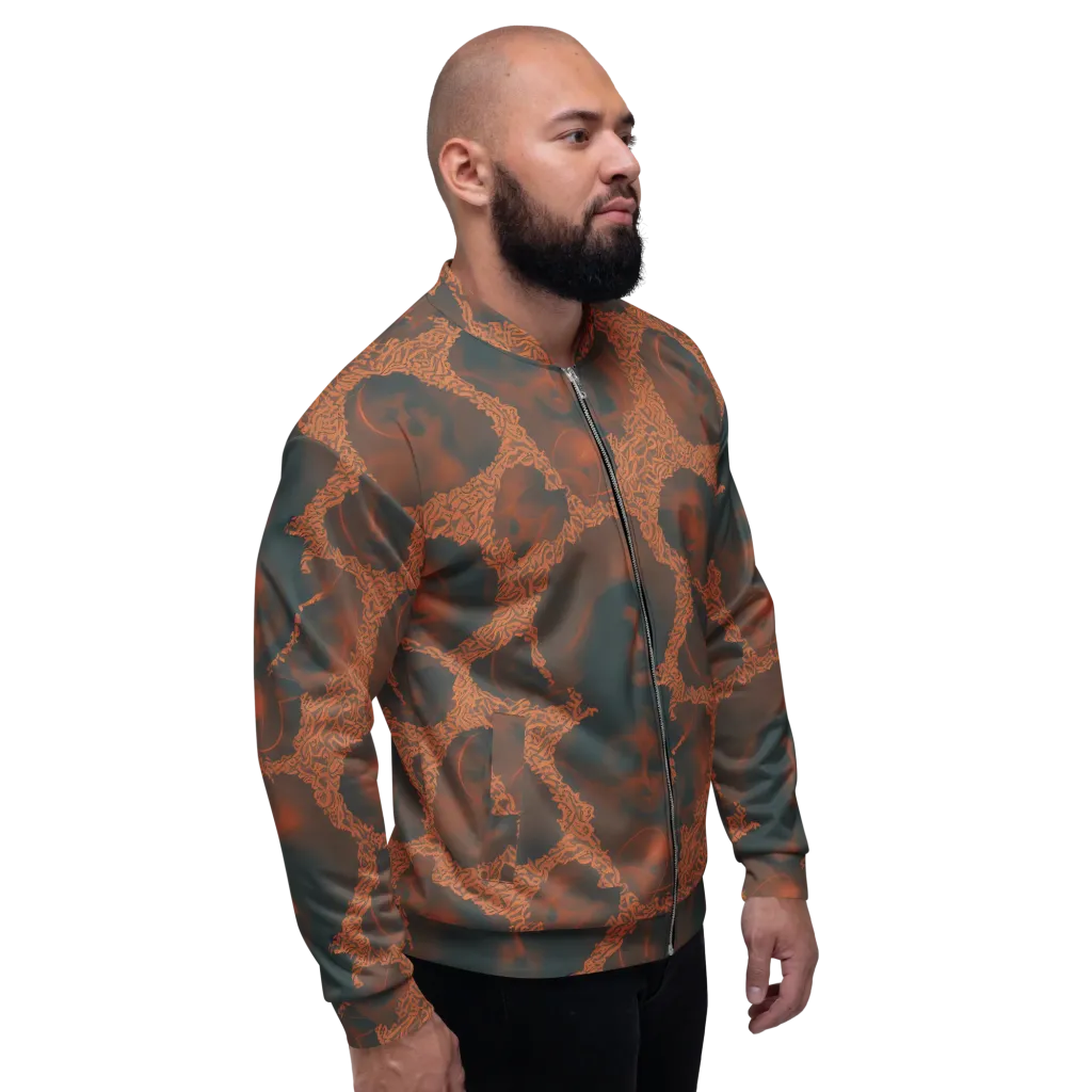 Chimeric Visage on Bomber Jacket — Right
