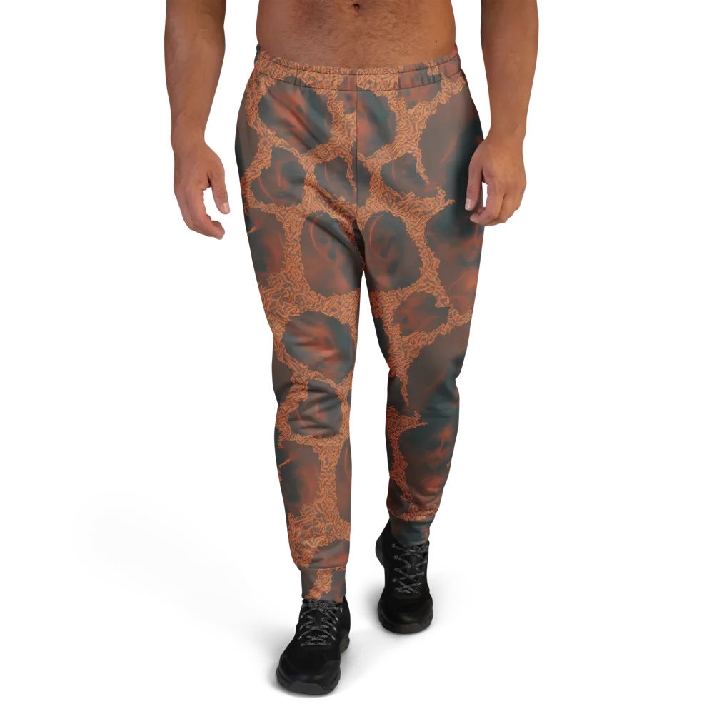 Chimeric Visage on Men's Joggers — Front