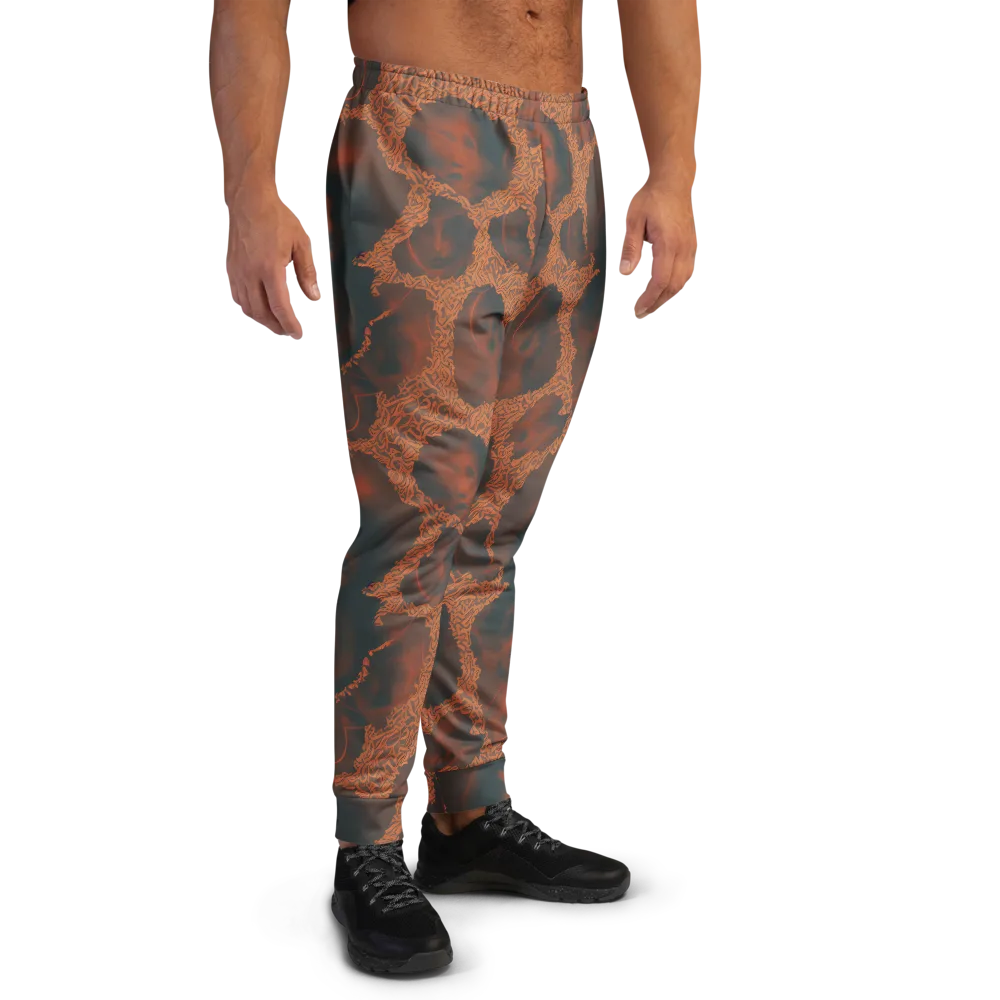 Chimeric Visage on Men's Joggers — Right