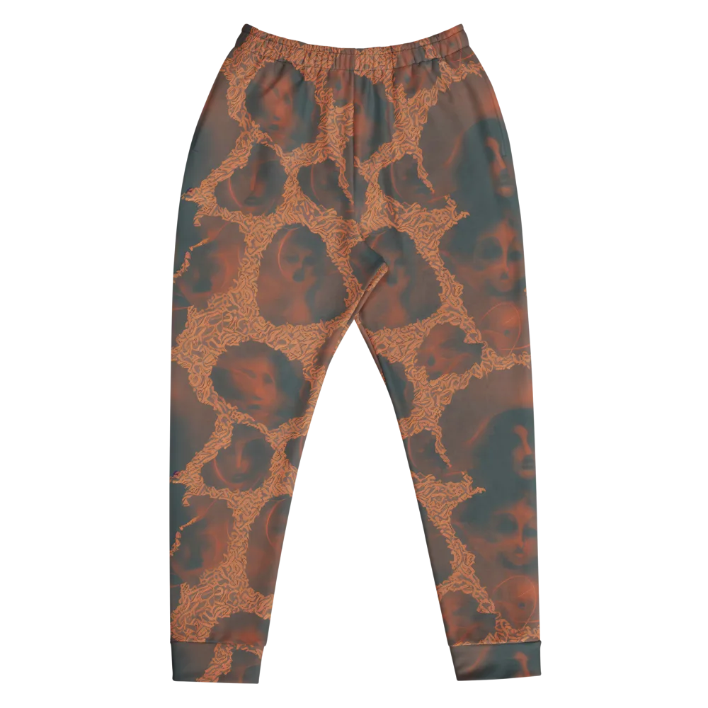Chimeric Visage on Men's Joggers — Front