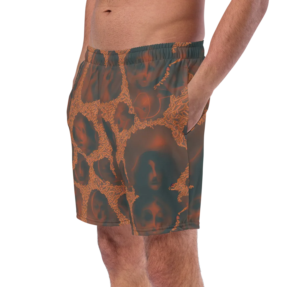 Chimeric Visage on Swim Trunks — Left Front