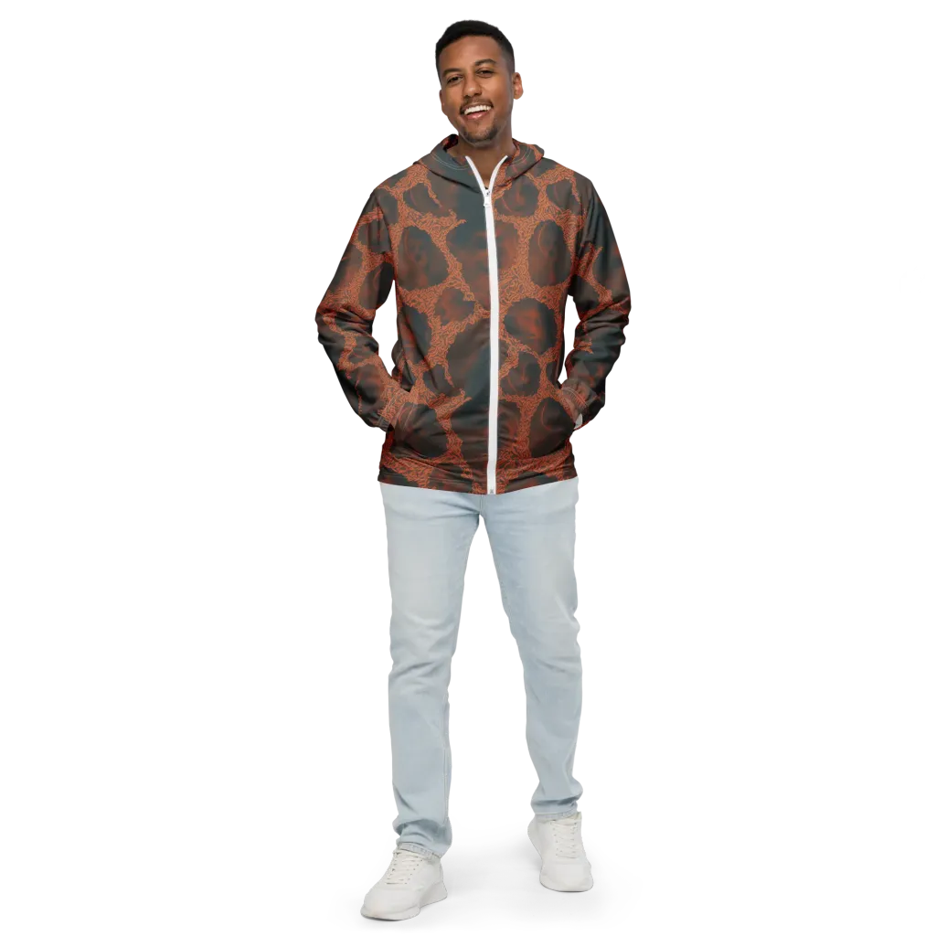 Chimeric Visage on Men's Windbreaker — Front