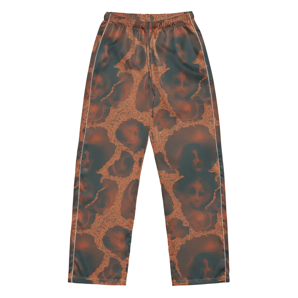 Chimeric Visage on Women's Pajama Pants — Front