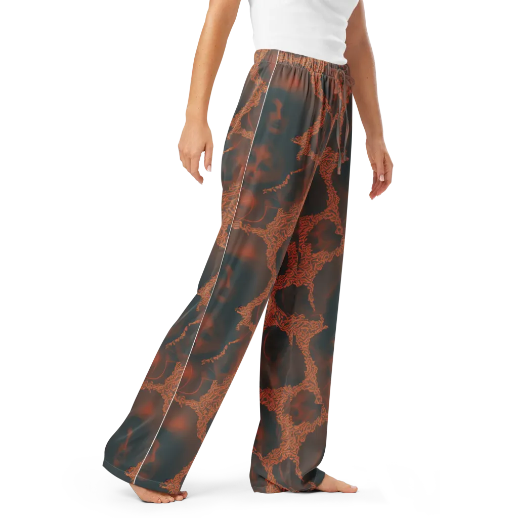 Chimeric Visage on Women's Pajama Pants — Right Front