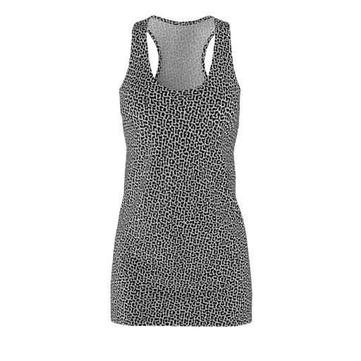 Ink Mosaic on a Racerback Dress
