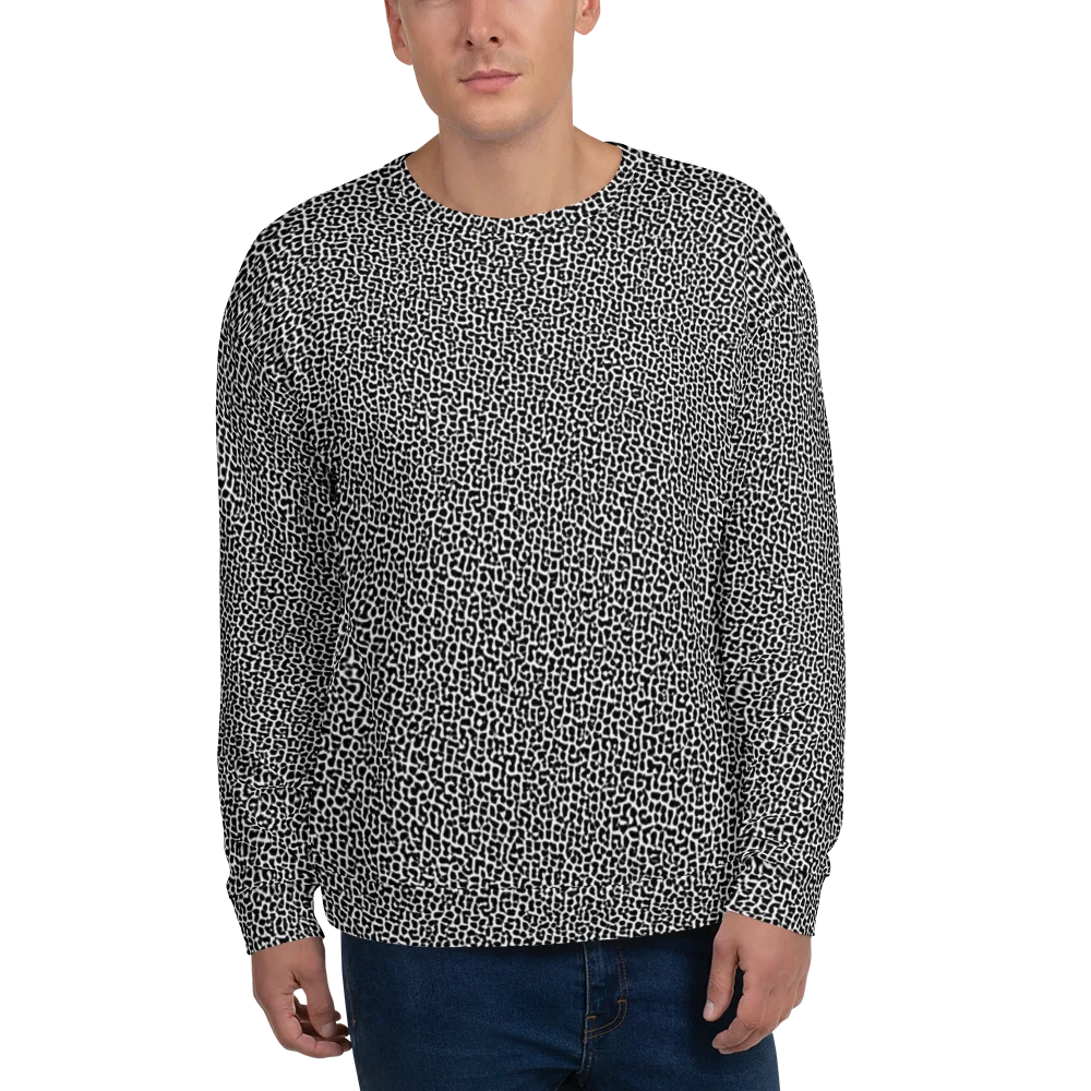 Ink Mosaic on Sweatshirt — Front