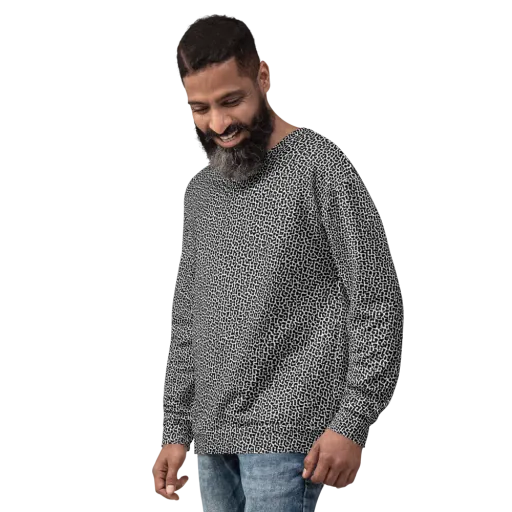 Ink Mosaic on a Sweatshirt