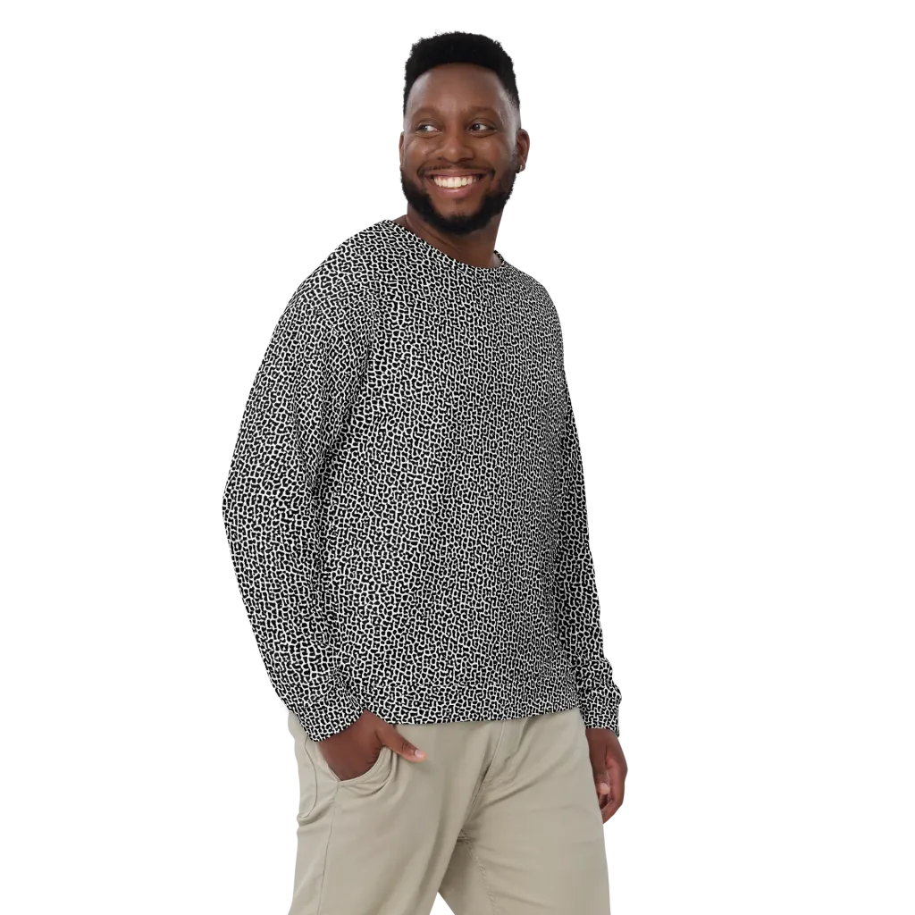 Ink Mosaic on Sweatshirt — Front