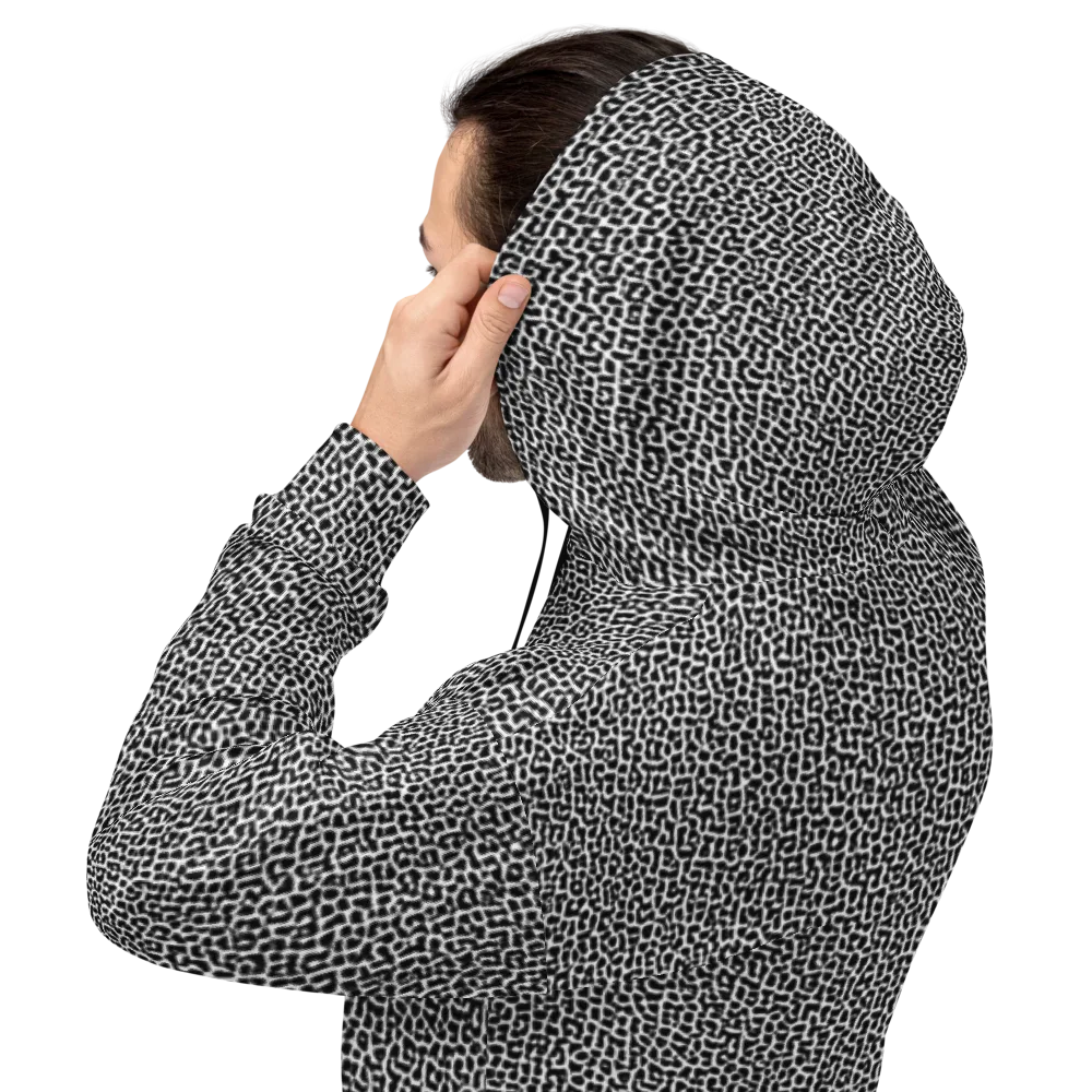 Ink Mosaic on Hoodie — Back