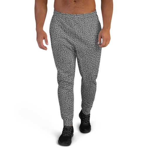 Ink Mosaic on a Men's Joggers