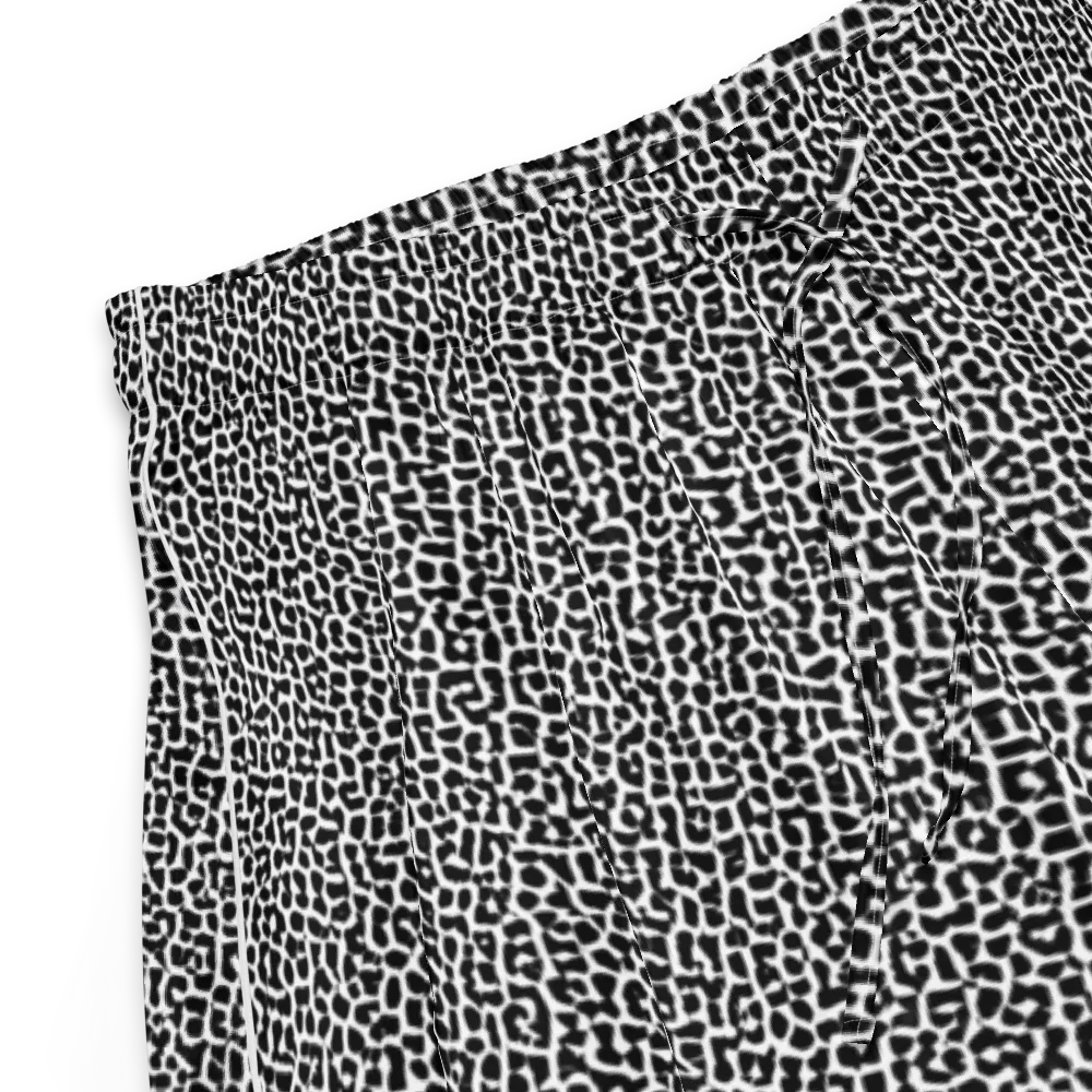 Ink Mosaic on Women's Pajama Shorts — Product details