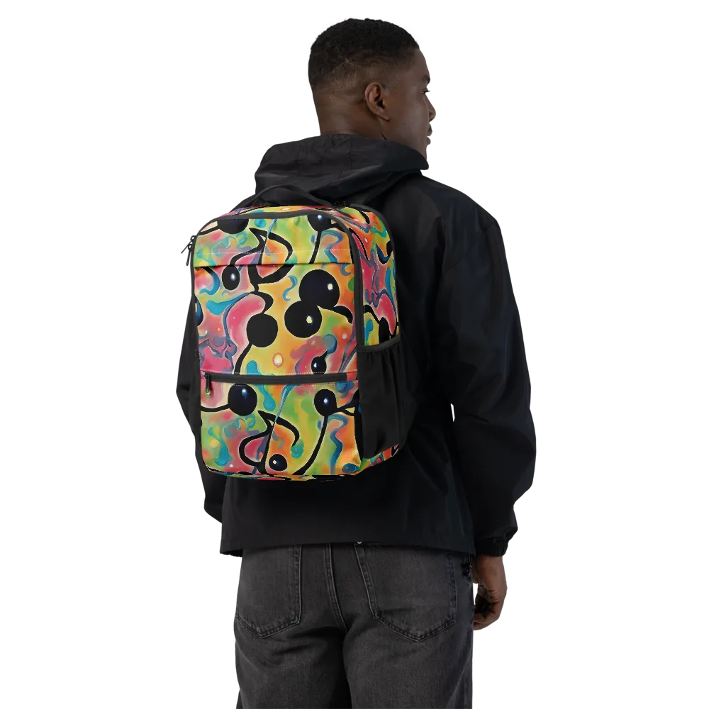 Midday Mirage on Utility Backpack — Back
