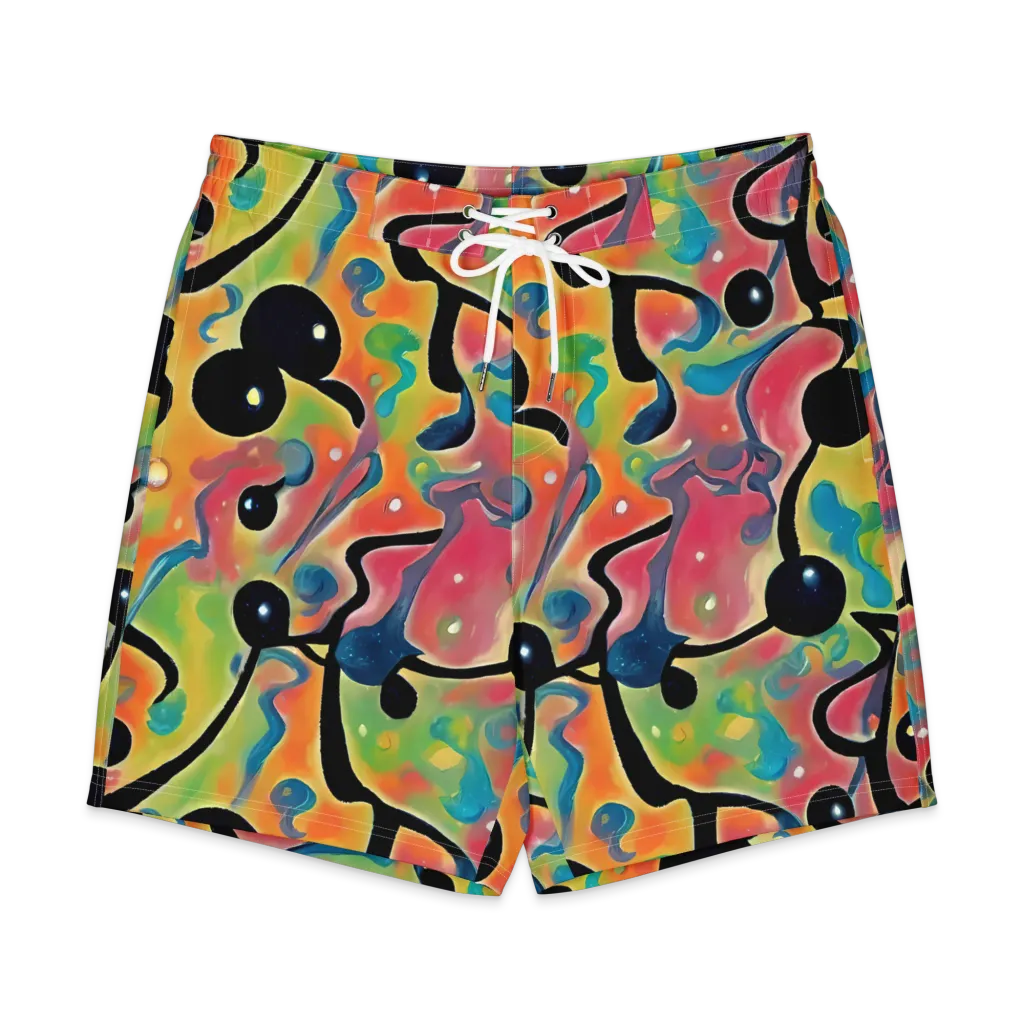 Midday Mirage on Men's Board Shorts — Front