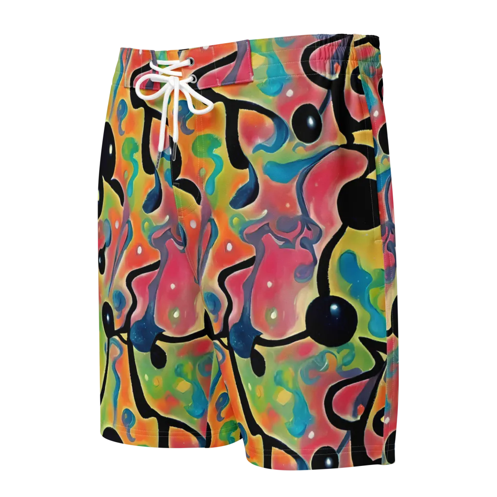 Midday Mirage on Men's Board Shorts — Front