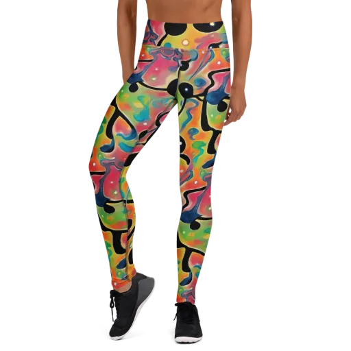 Midday Mirage on a Yoga Leggings