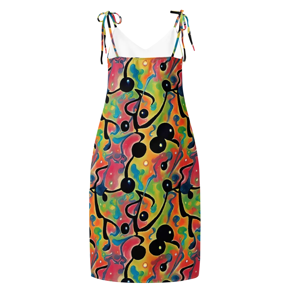 Midday Mirage on Slip Dress — Back