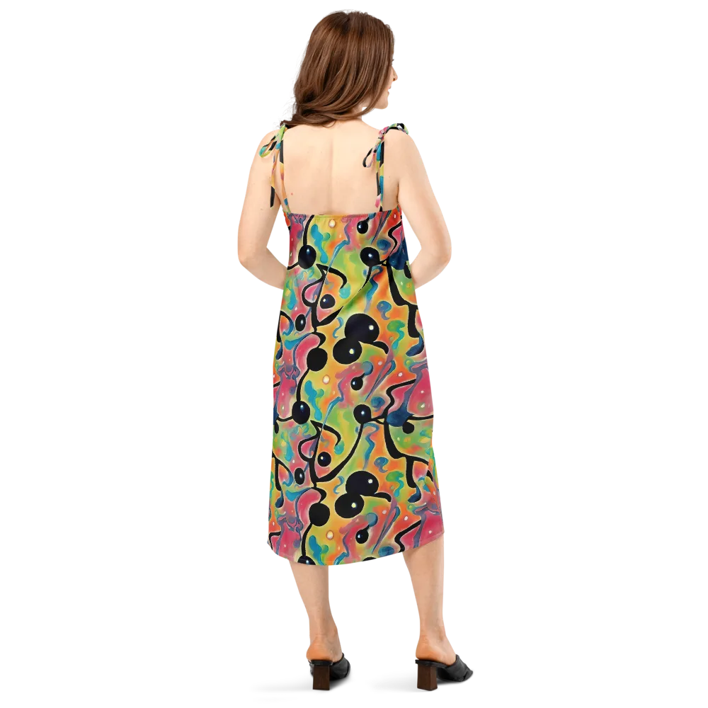 Midday Mirage on Slip Dress — Back