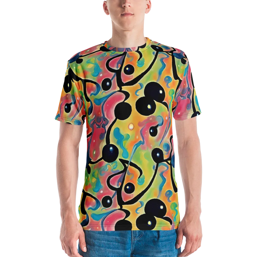 Midday Mirage on Men's Crew Neck T-Shirt — Front