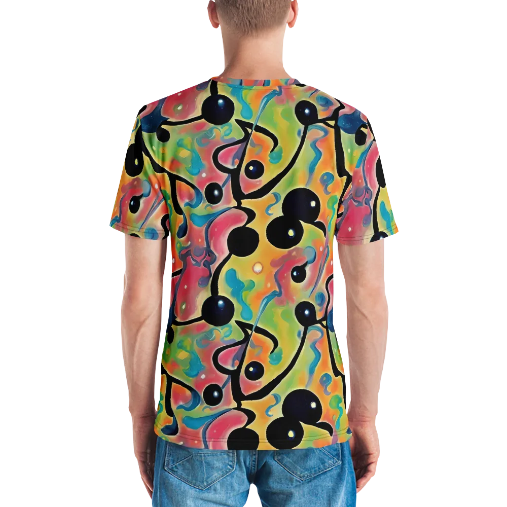 Midday Mirage on Men's Crew Neck T-Shirt — Back