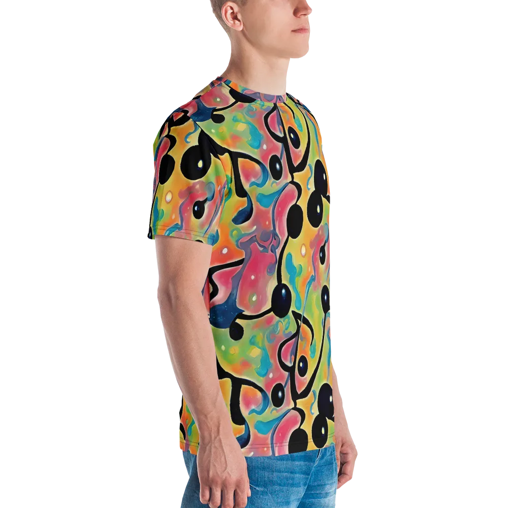 Midday Mirage on Men's Crew Neck T-Shirt — Right
