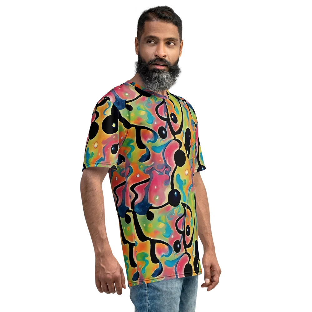 Midday Mirage on Men's Crew Neck T-Shirt — Right