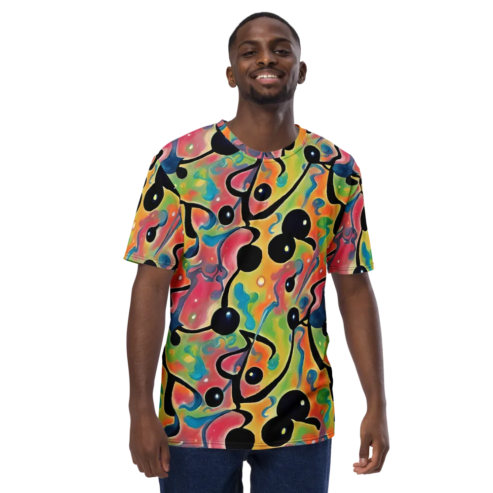 Midday Mirage on Men's Crew Neck T-Shirt — Front