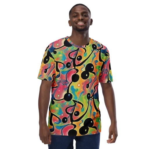 Midday Mirage on a Men's Crew Neck T-Shirt