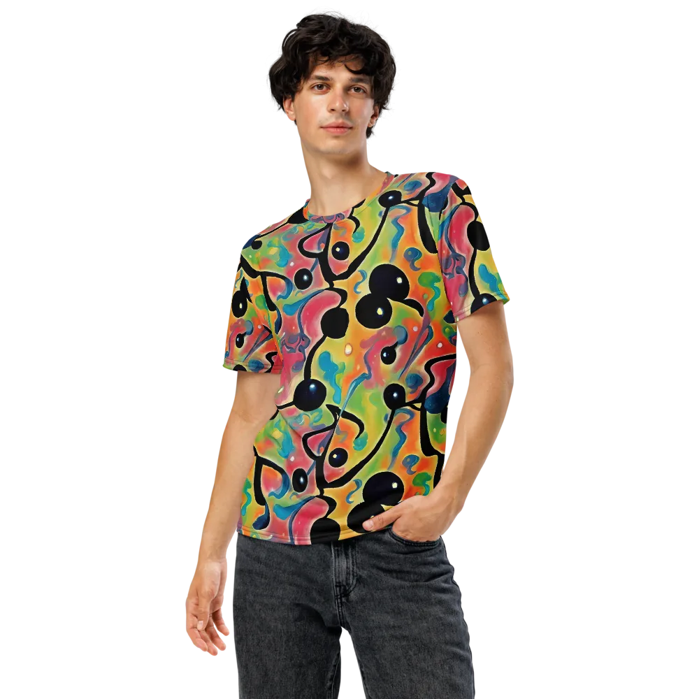 Midday Mirage on Men's Crew Neck T-Shirt — Front