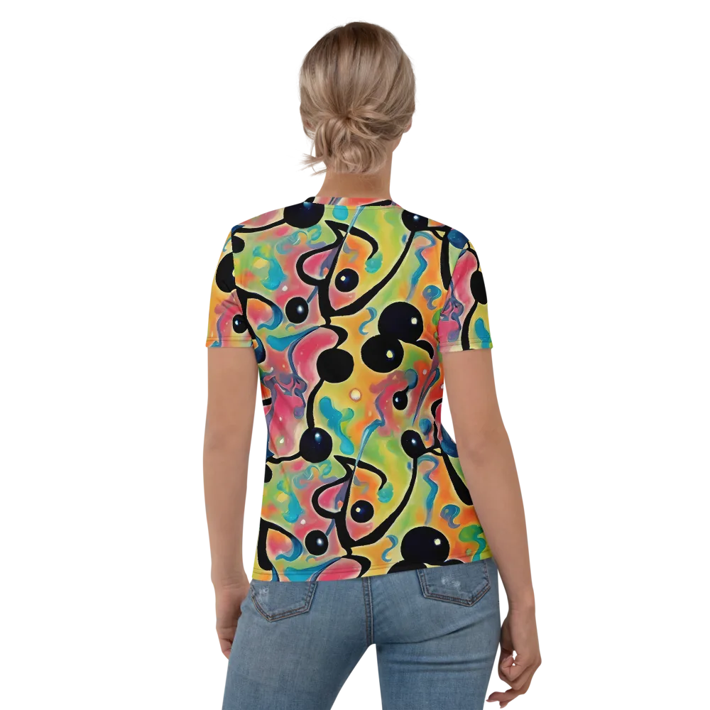 Midday Mirage on Women's Crew Neck T-Shirt — Back