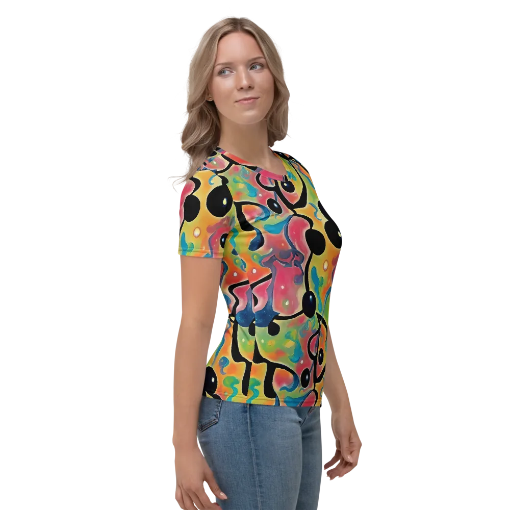 Midday Mirage on Women's Crew Neck T-Shirt — Right