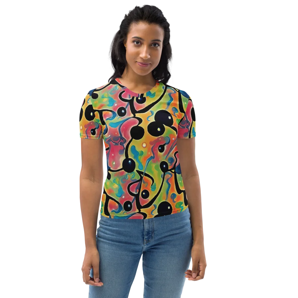 Midday Mirage on Women's Crew Neck T-Shirt — Front