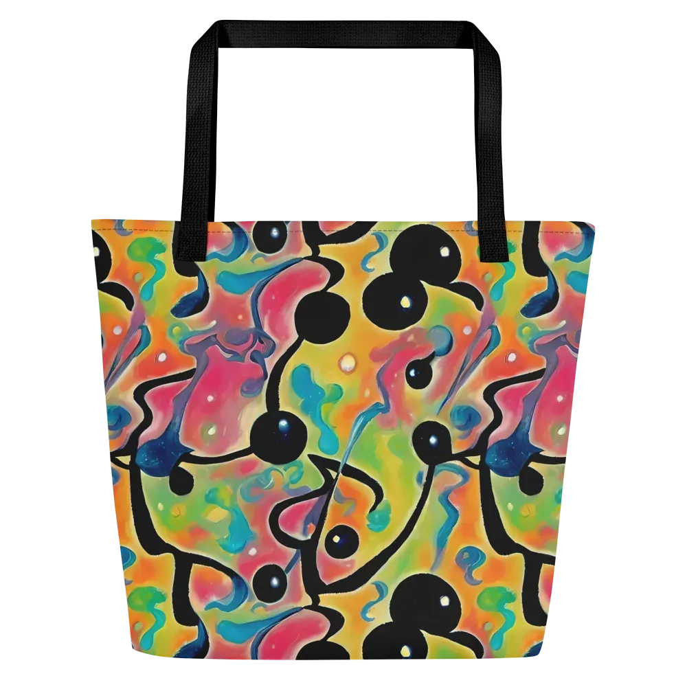 Midday Mirage on Large Tote Bag W/ Pocket — Front