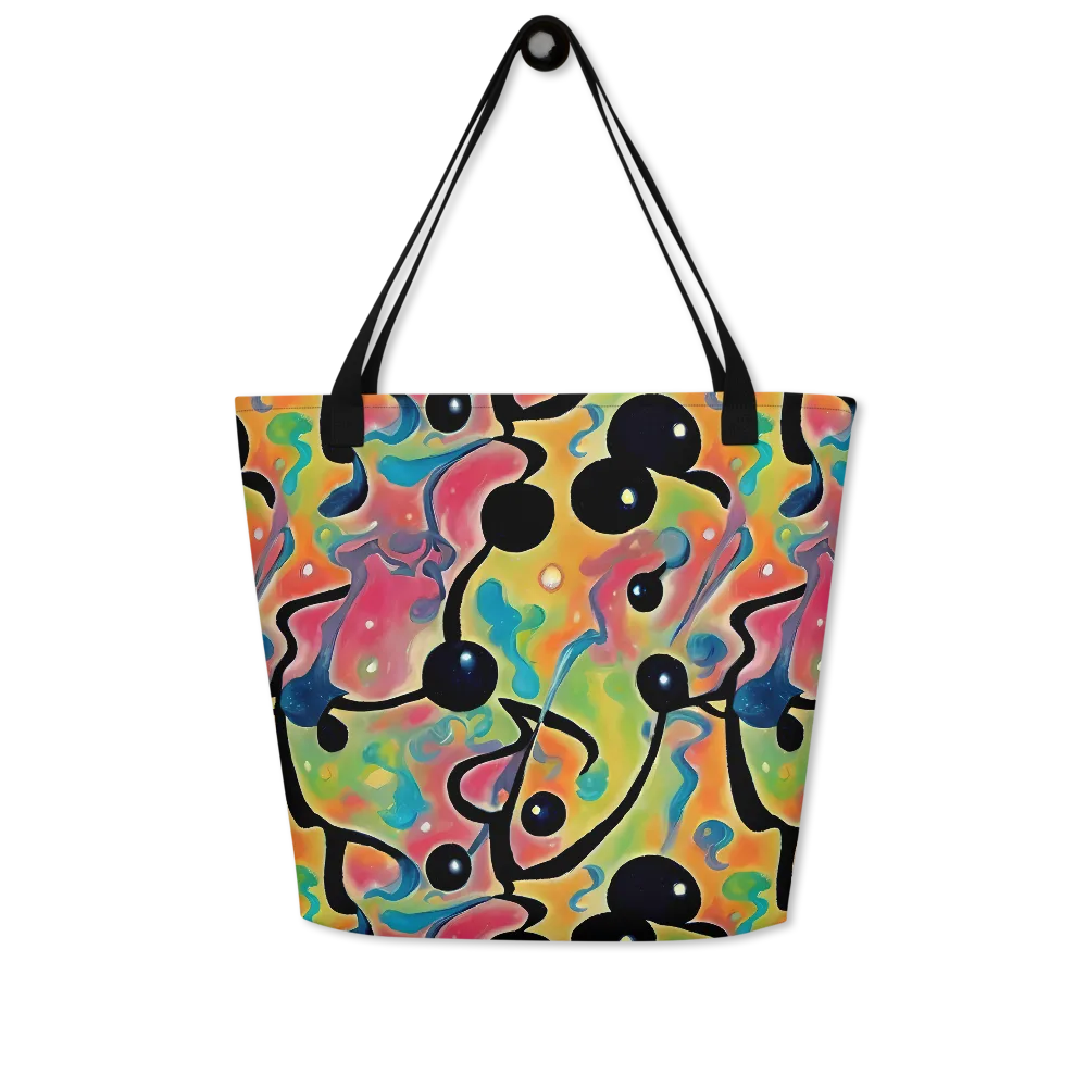 Midday Mirage on Large Tote Bag W/ Pocket — Front