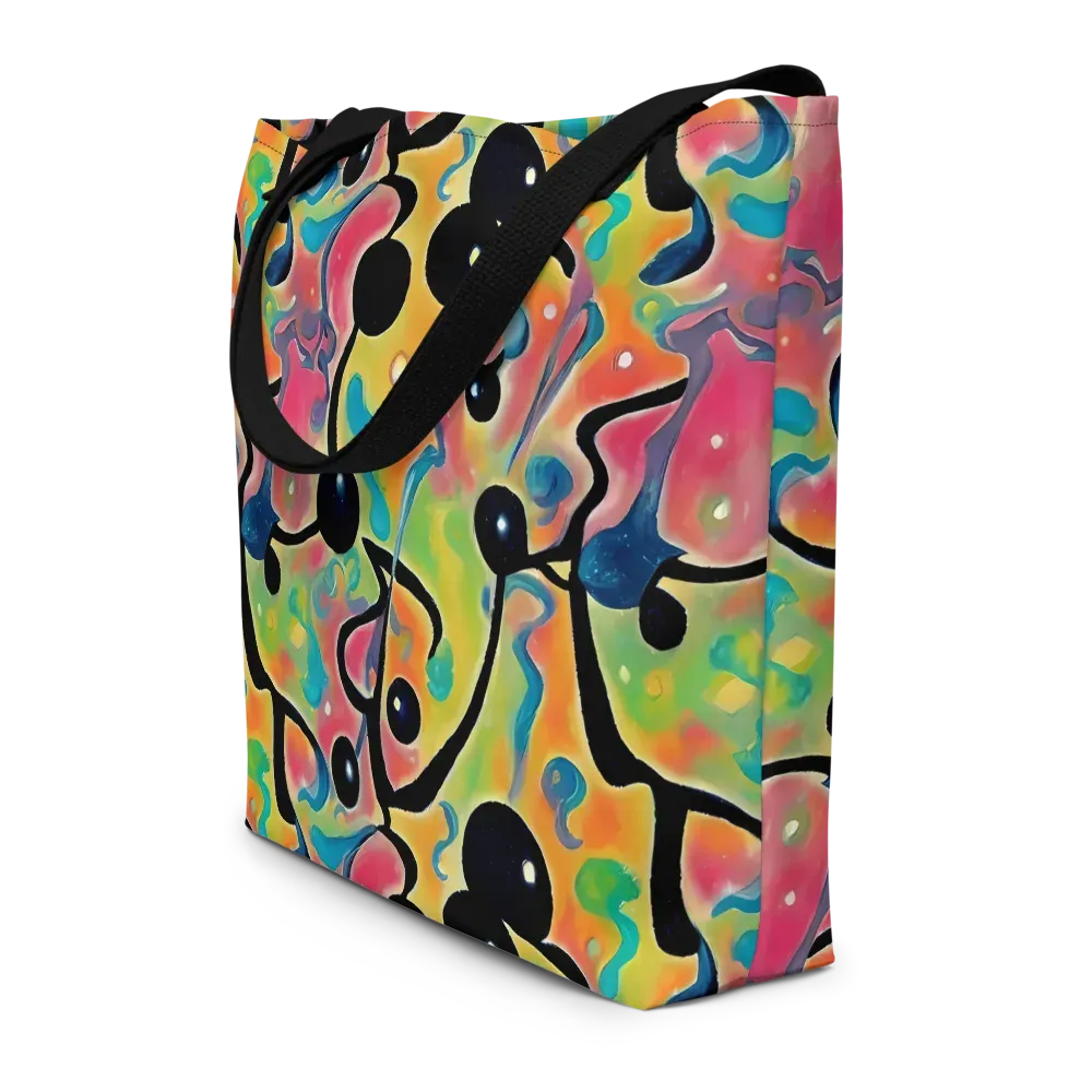 Midday Mirage on Large Tote Bag W/ Pocket — Front