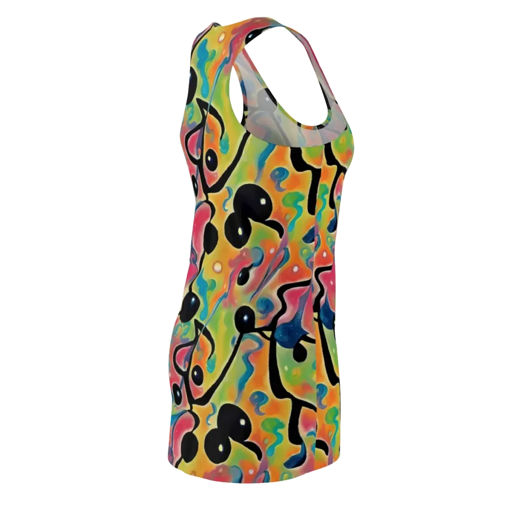 Midday Mirage on Racerback Dress — Back Side