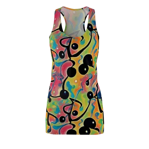 Midday Mirage on a Racerback Dress