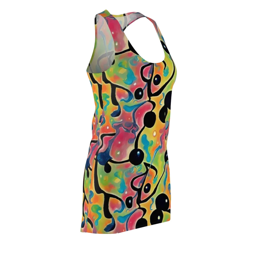 Midday Mirage on Racerback Dress — Front Side