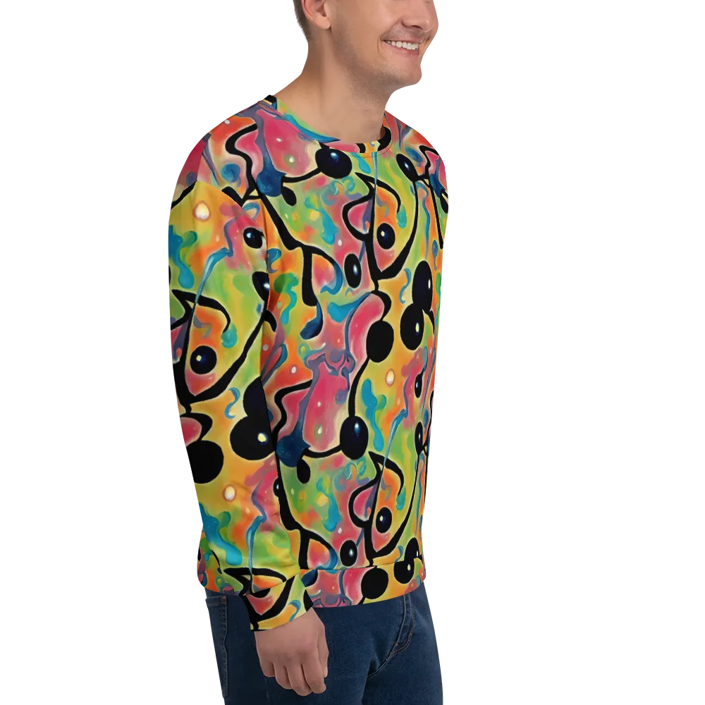 Midday Mirage on Sweatshirt — Right Front