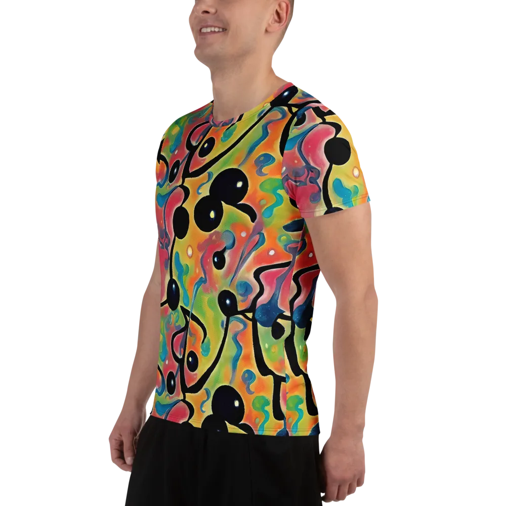 Midday Mirage on Men's Athletic T-Shirt — Left