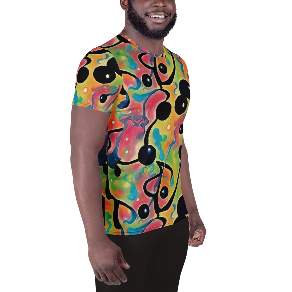 Midday Mirage on Men's Athletic T-Shirt — Right