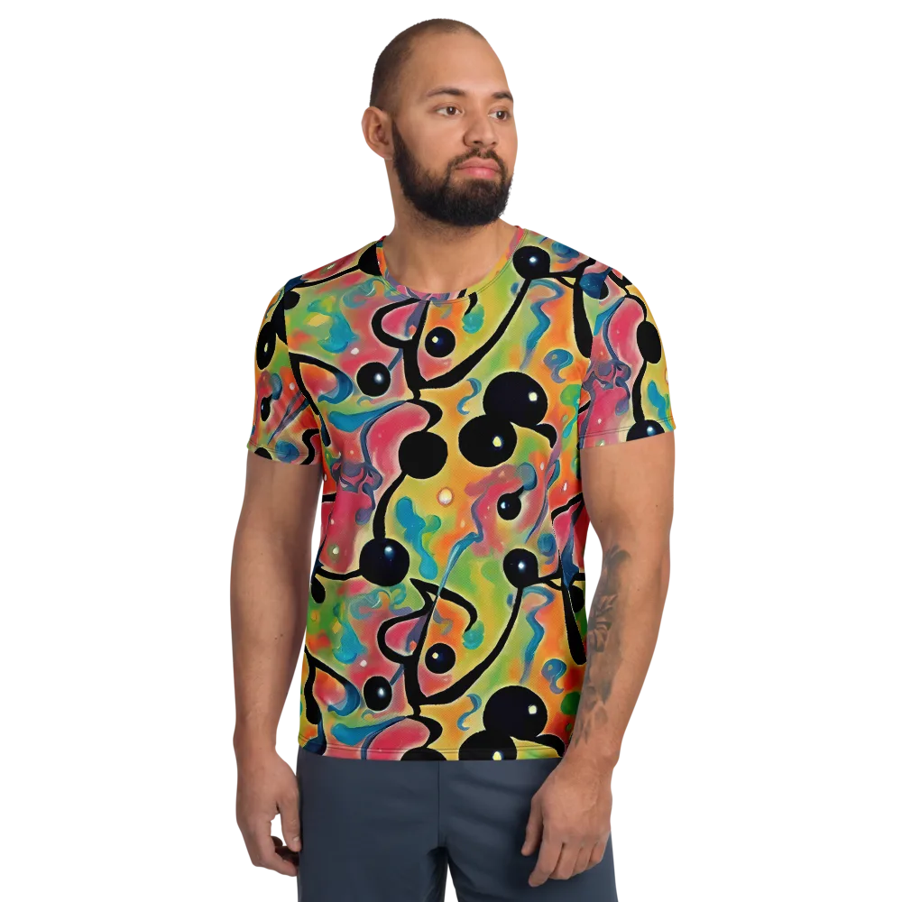 Midday Mirage on Men's Athletic T-Shirt — Front