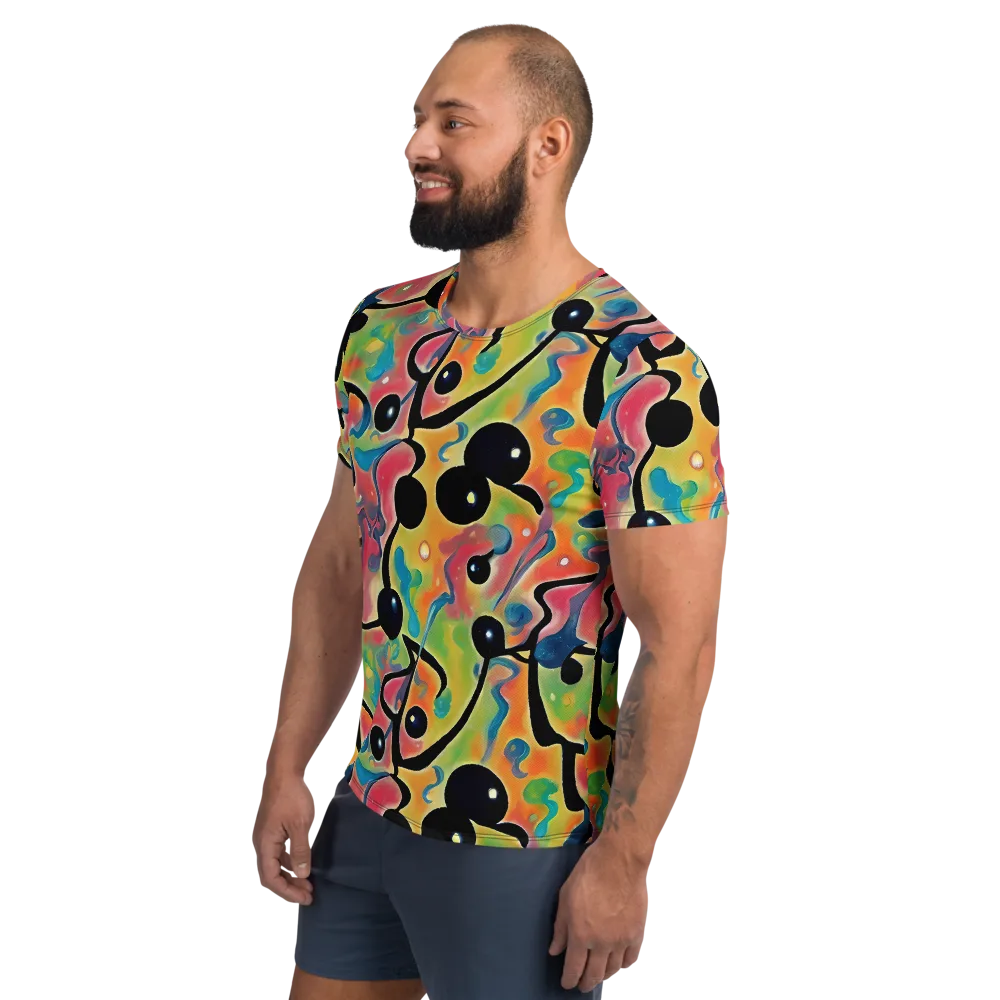 Midday Mirage on Men's Athletic T-Shirt — Left