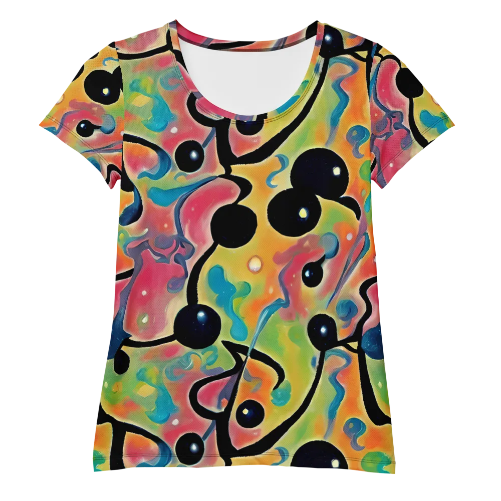 Midday Mirage on Women's Athletic T-Shirt — Front