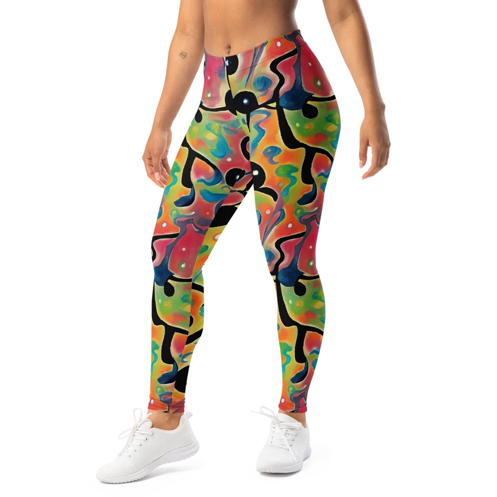 Midday Mirage on Leggings — Left Front